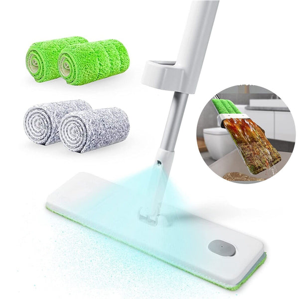 Self Cleaning Mop With Spray Nozzle